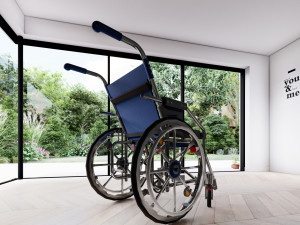 Wheelchair Model 3D