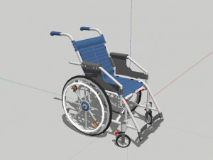 Wheelchair Model 3D