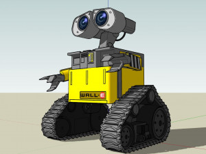 Wall E Robot 3D Model