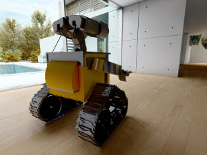 Wall E Robot 3D Model