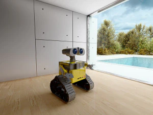Wall E Robot 3D Model