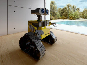 Wall E Robot 3D Model