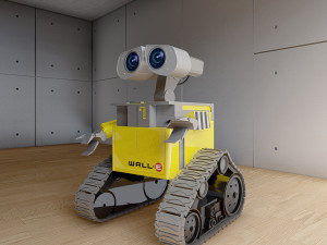 Wall E Robot 3D Model
