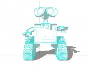 Wall E Robot 3D Model