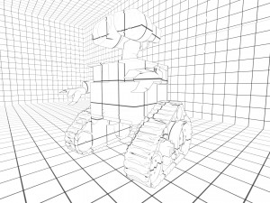 Wall E Robot 3D Model