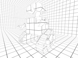 Wall E Robot 3D Model