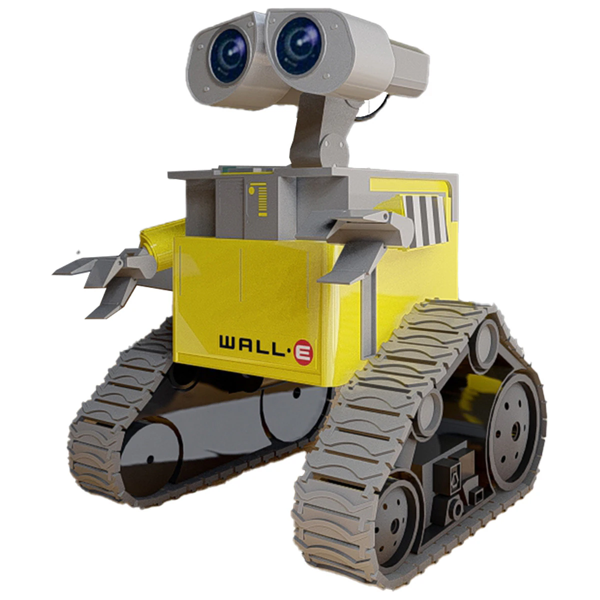 Wall E Robot 3D Model .c4d .max .obj .3ds .fbx .stl .blend 
