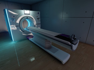 MRI Scanner 3D Model