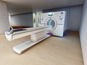 MRI Scanner Model 3D