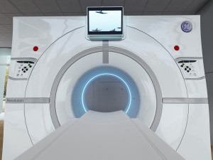 MRI Scanner Model 3D