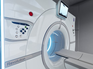 MRI Scanner Model 3D