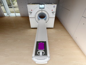 MRI Scanner Model 3D
