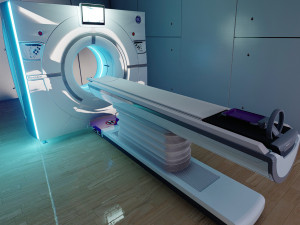 MRI Scanner Model 3D