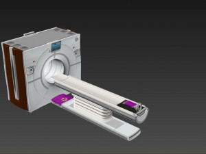 MRI Scanner Model 3D