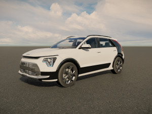 Kia Niro 2023 3D 模型