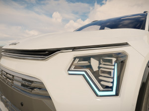Kia Niro 2023 3D 模型