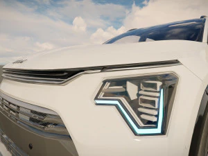 Kia Niro 2023 3D Model