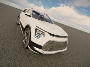 Kia Niro 2023 3D 模型