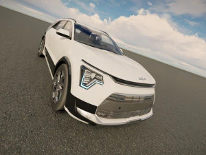 Kia Niro 2023 3D Model