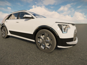 Kia Niro 2023 3D 模型