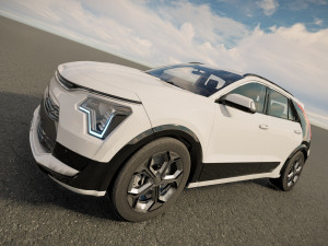 Kia Niro 2023 3D 模型