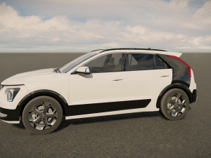 Kia Niro 2023 3D 模型