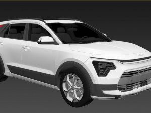 Kia Niro 2023 3D 模型