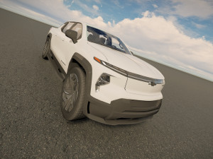Chevrolet Silverado EV 2023 3D Модель