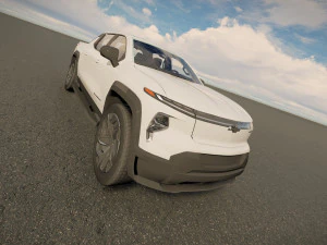 Chevrolet Silverado EV 2023 3D Model