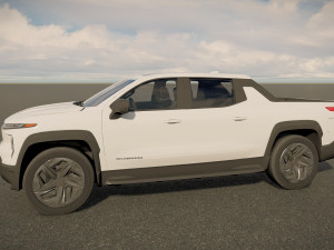 Chevrolet Silverado EV 2023 3D Модель