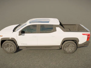 Chevrolet Silverado EV 2023 3D Model