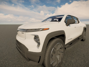 Chevrolet Silverado EV 2023 3D Модель