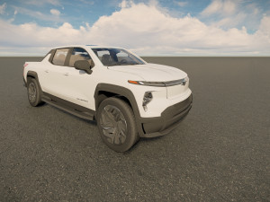 Chevrolet Silverado EV 2023 3D Модель