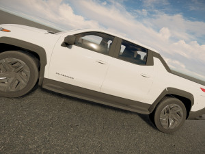 Chevrolet Silverado EV 2023 3D Модель