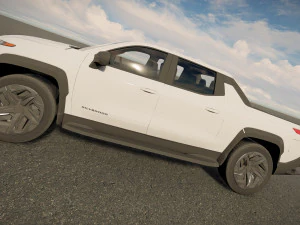 Chevrolet Silverado EV 2023 3D Model