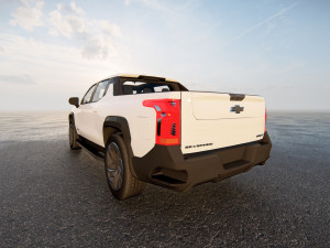 Chevrolet Silverado EV 2023 3D Модель