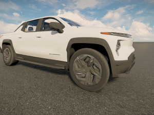 Chevrolet Silverado EV 2023 3D Модель