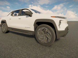 Chevrolet Silverado EV 2023 3D Model