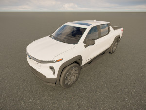 Chevrolet Silverado EV 2023 3D Модель