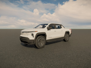 Chevrolet Silverado EV 2023 3D Модель