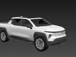 Chevrolet Silverado EV 2023 3D Модель