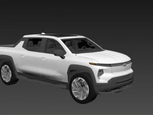 Chevrolet Silverado EV 2023 3D Model