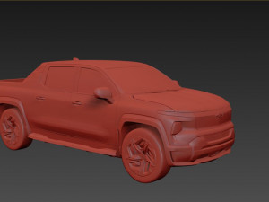 Chevrolet Silverado EV 2023 3D Модель