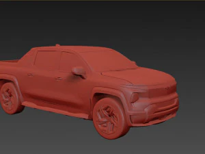 Chevrolet Silverado EV 2023 3D Model