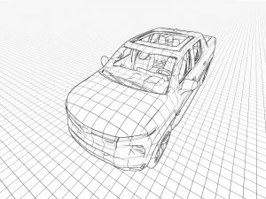 Chevrolet Silverado EV 2023 3D Model