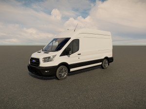 Fo rd Transit 2023 Modelo 3D