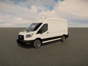 Fo rd Transit 2023 3D Model