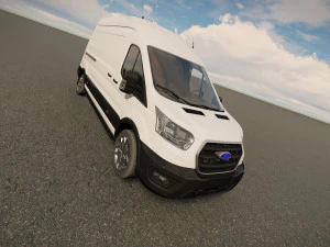 Fo rd Transit 2023 3D Model