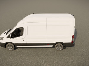 Fo rd Transit 2023 Modelo 3D