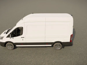 Fo rd Transit 2023 3D Model